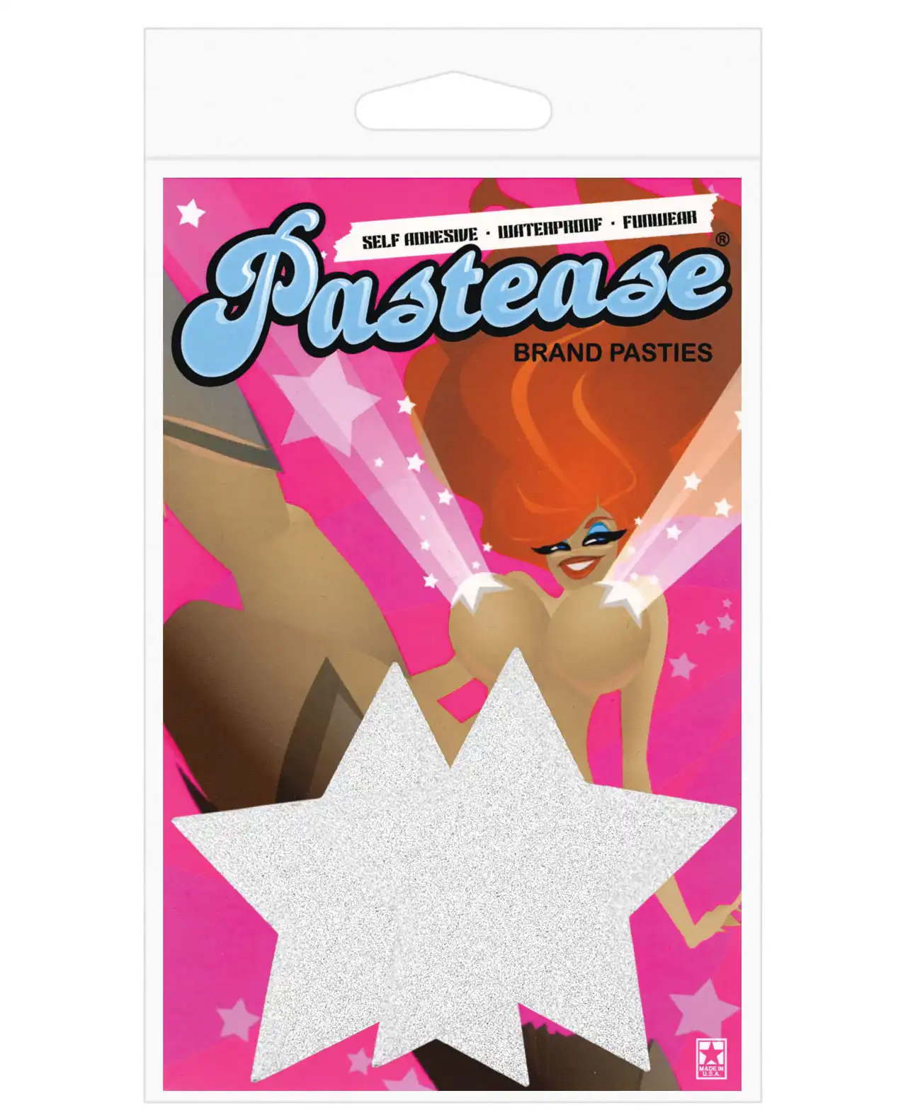 Pastease Premium Glitter Star - Silver 