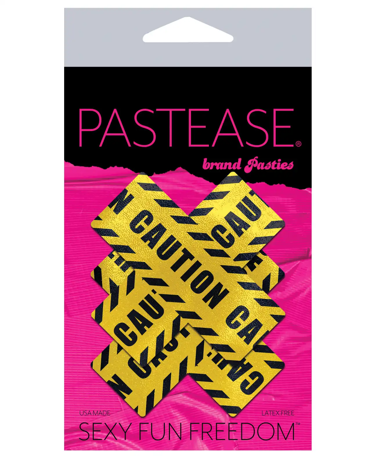 Pastease Premium Caution Cross - Black/Yellow 