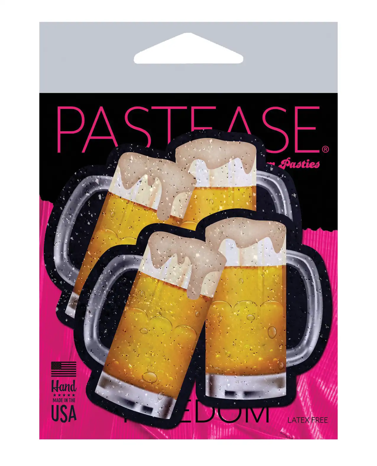 Pastease Premium Clinking Beer Mugs - Yellow 