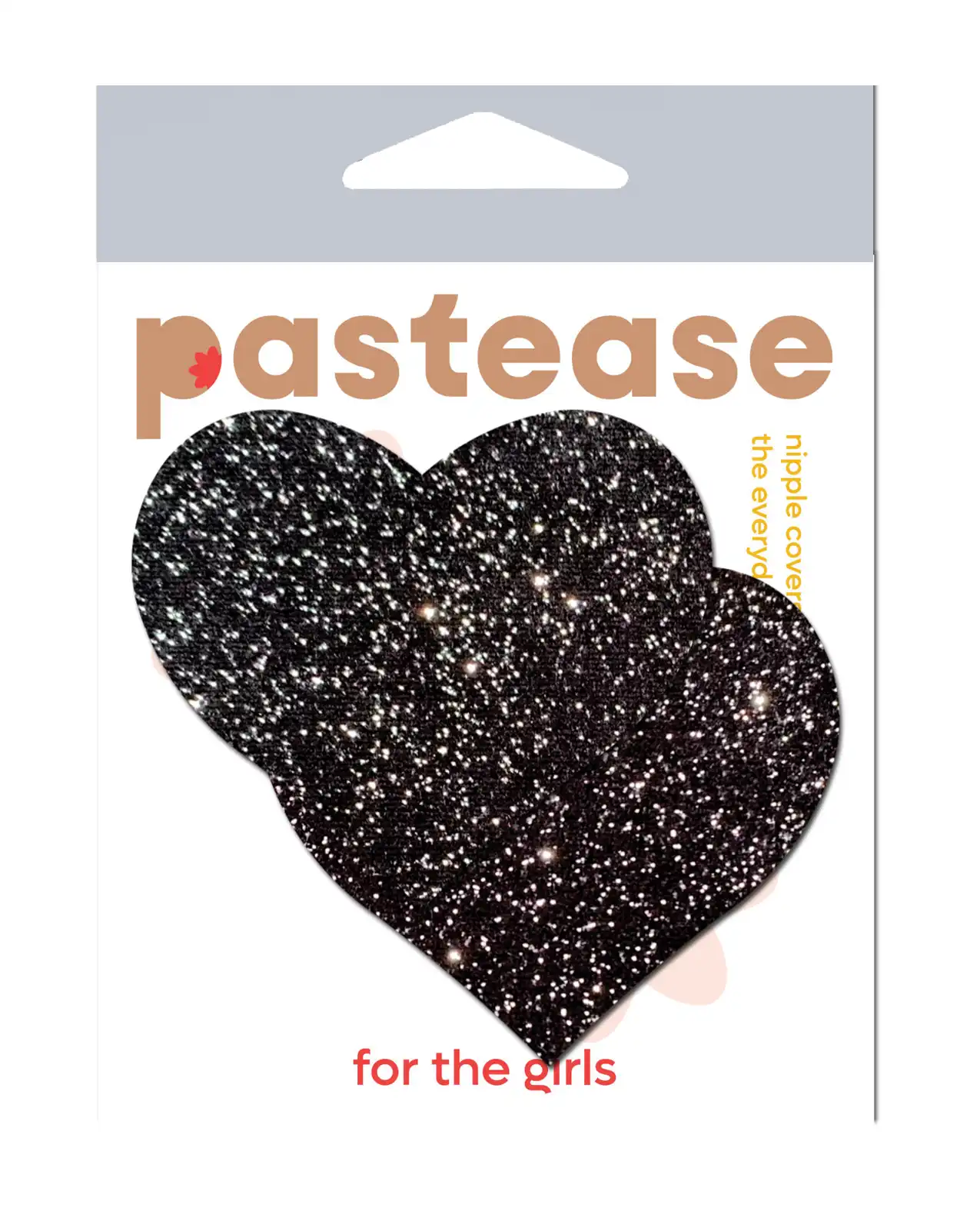 Pastease All Sparkle Heart - Black 