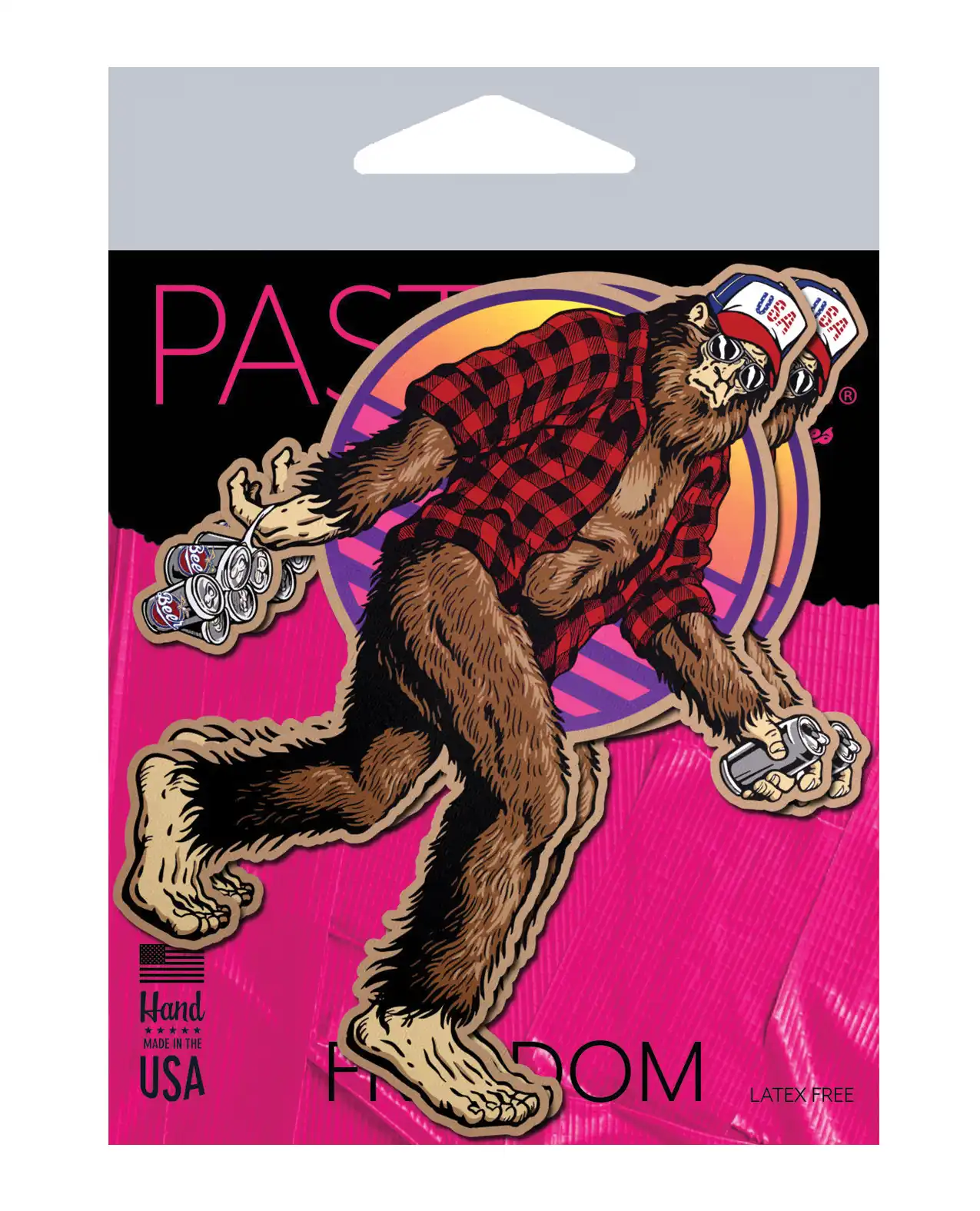 Pastease Premium Sasquatch Red Neck Big Foot - Brown 