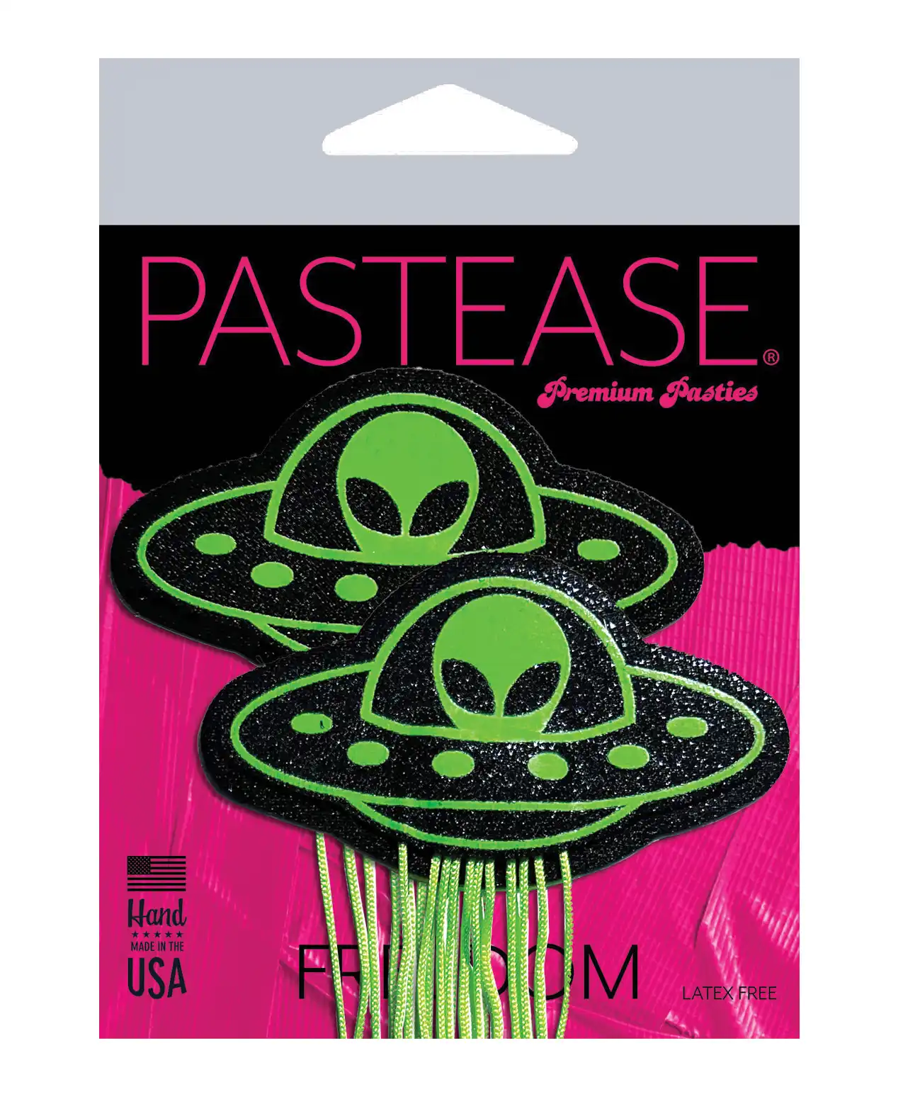 Pastease Premium UFO w/Tassel  - Green 