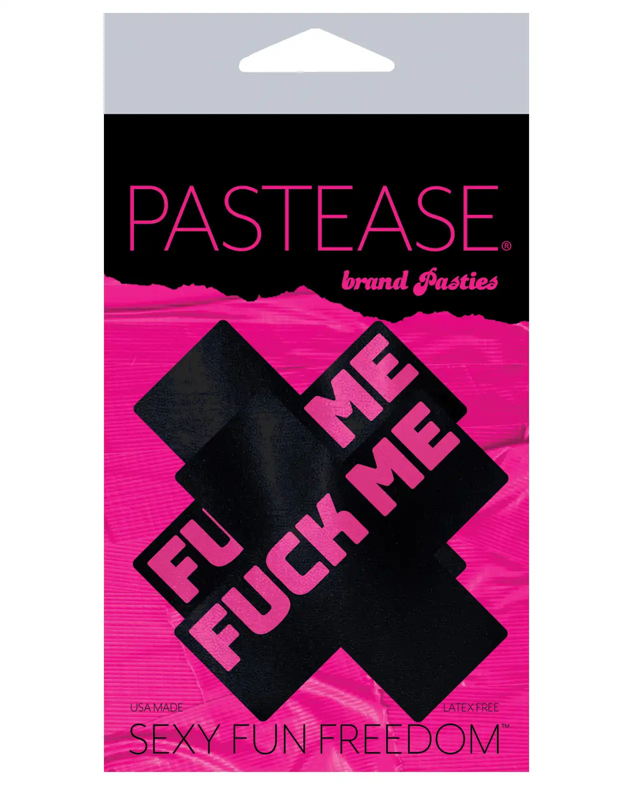 Pastease Premium Fuck Me Plus - Black/Pink 