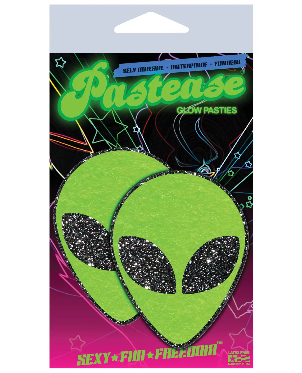 Pastease Premium Glitter Alien - Green 