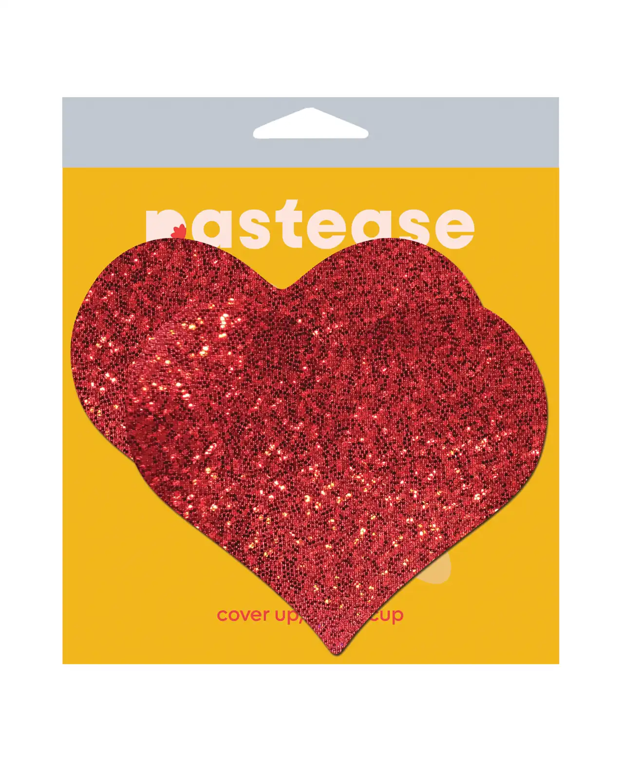 Pastease Coverage Glitter Heart - Red 