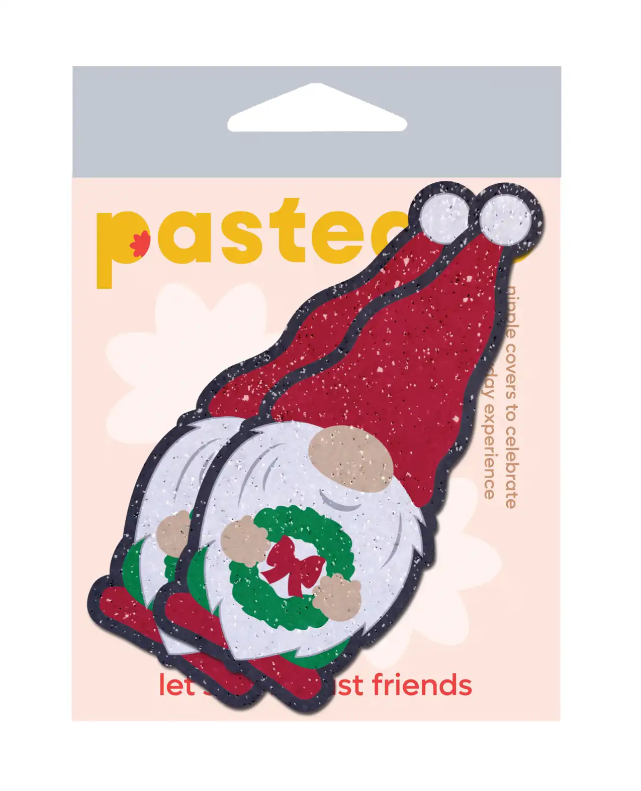 Pastease Holiday Wreath Garden Gnome - Multi 