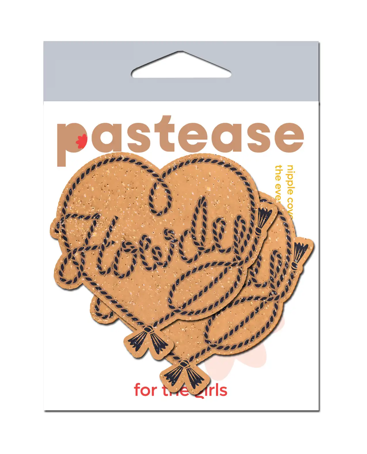 Pastease Howdy Rope Heart - Tan 