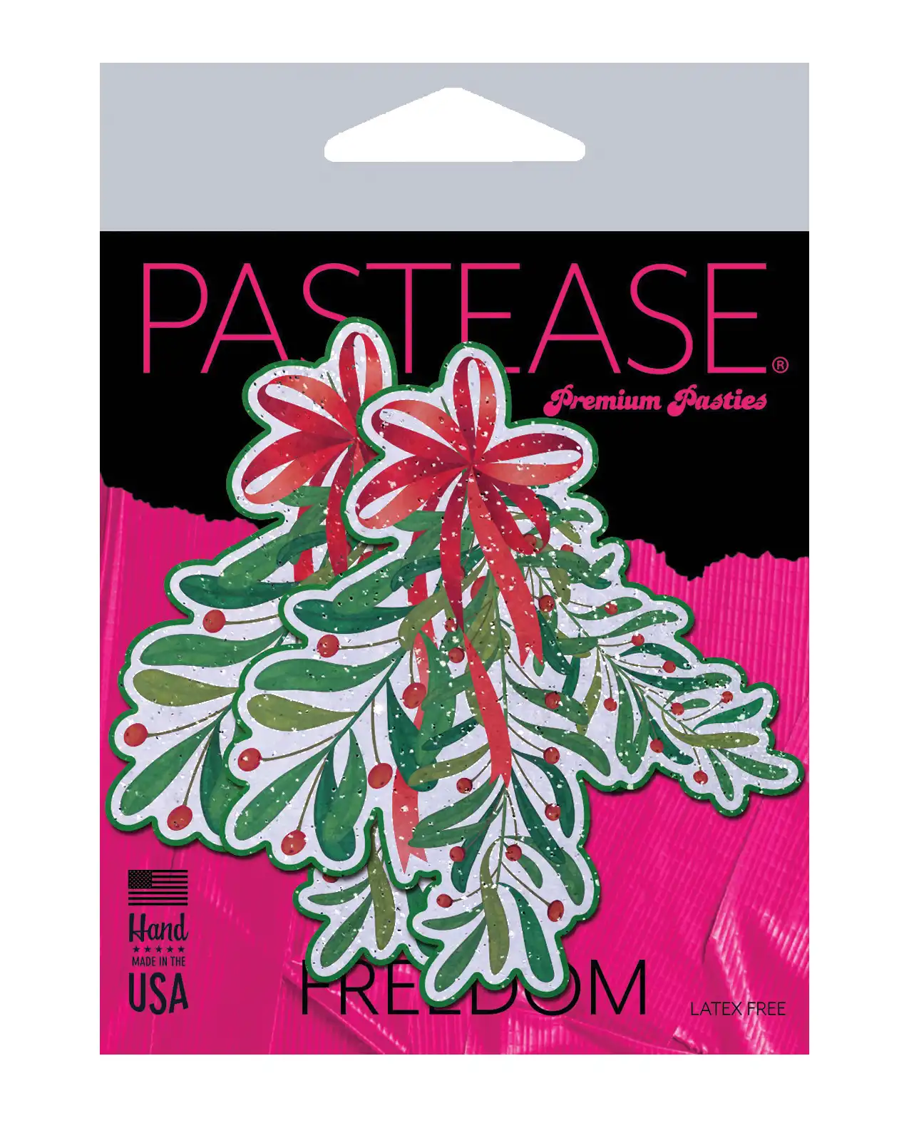 Pastease Premium Holiday Mistletoe - Green/Red 