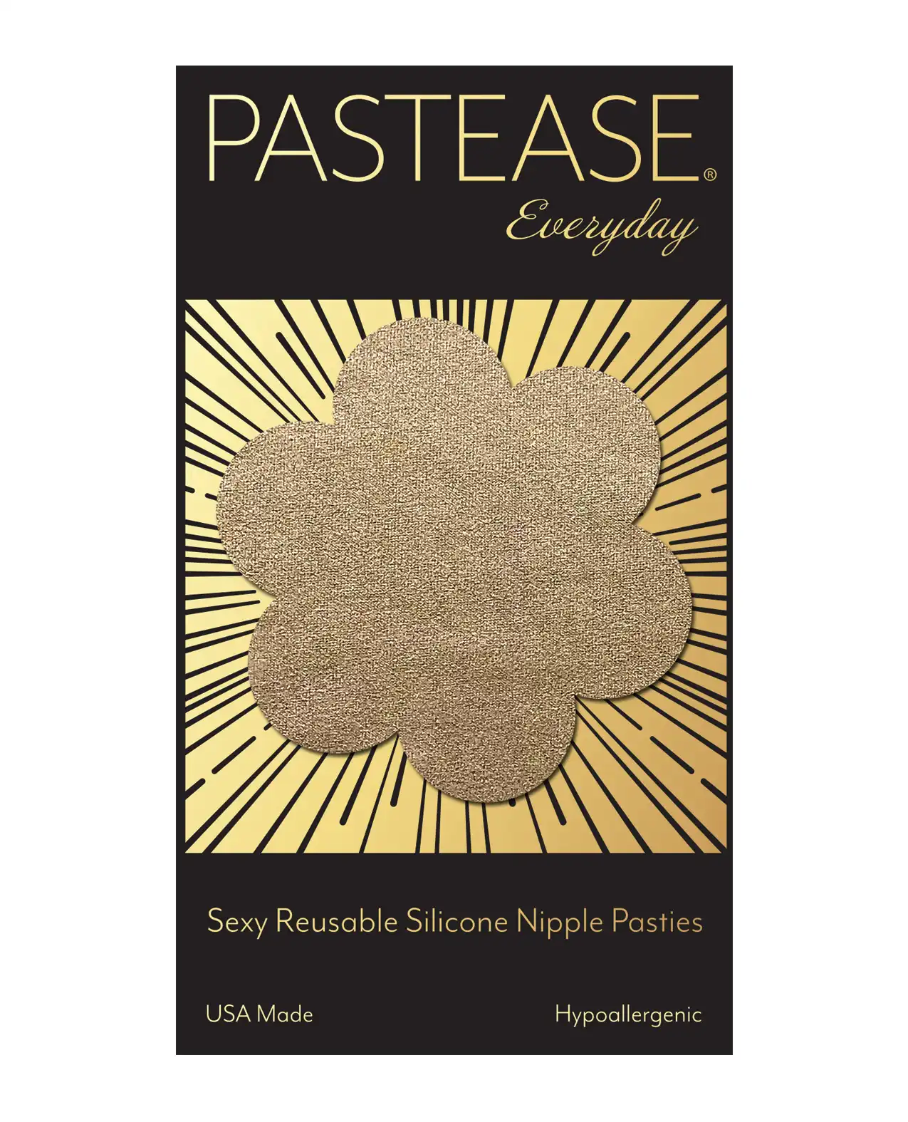 Pastease Reusable Suede Flower - Cream 