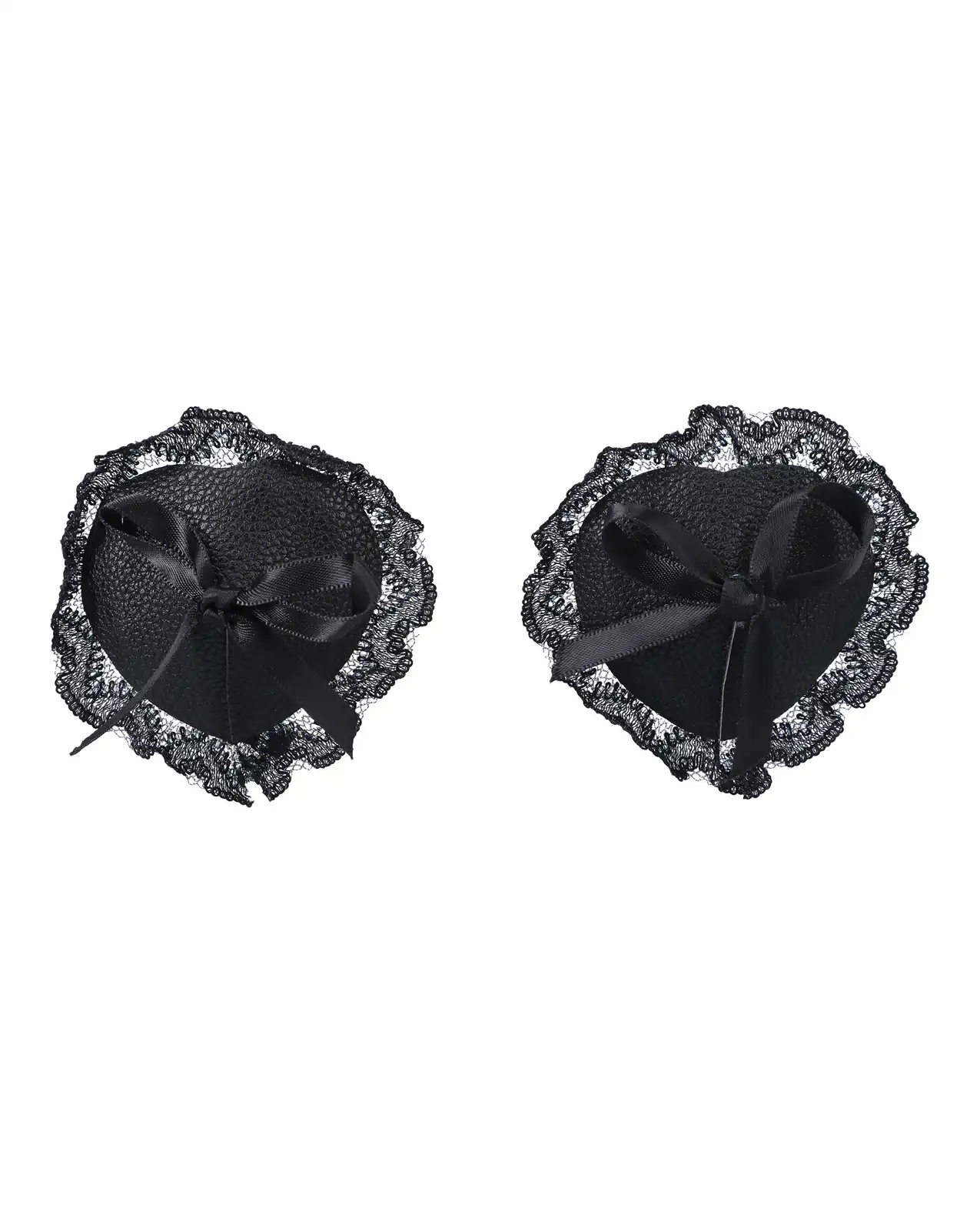 In A Bag Lace Nipple Pasties - Black