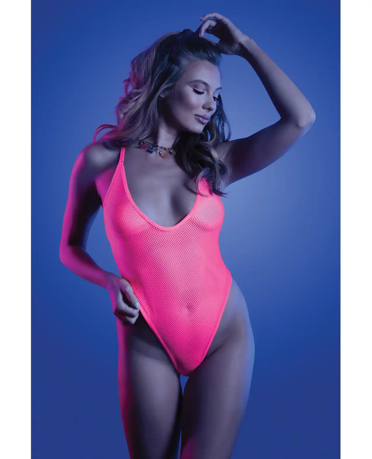 Glow Electric Haze Teddy Neon Pink 