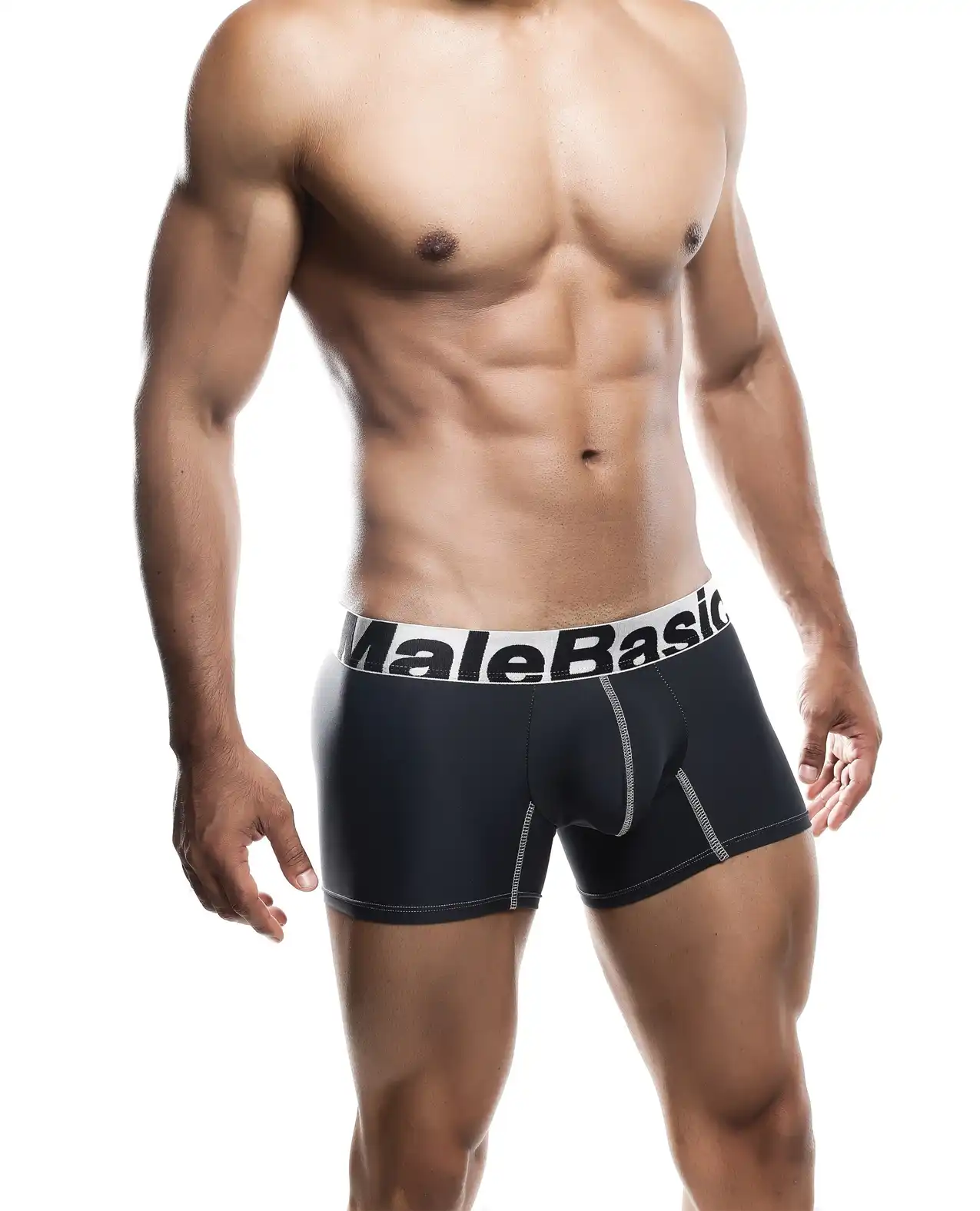 Male Basics Performance Boxer Black 