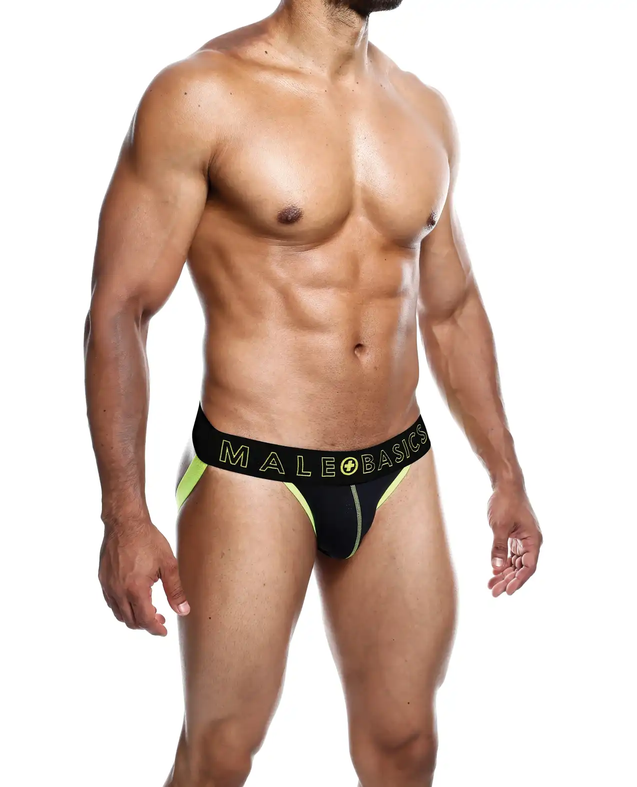 Male Basics Neon Jockstrap Neon Yellow 