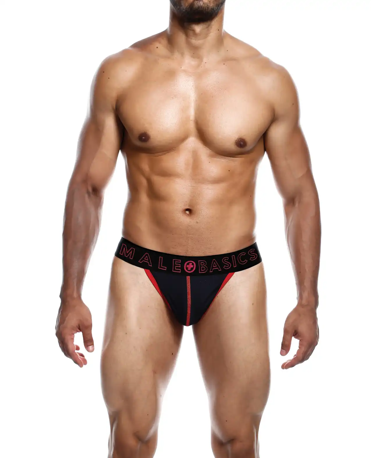 Male Basics Neon Thong Red 