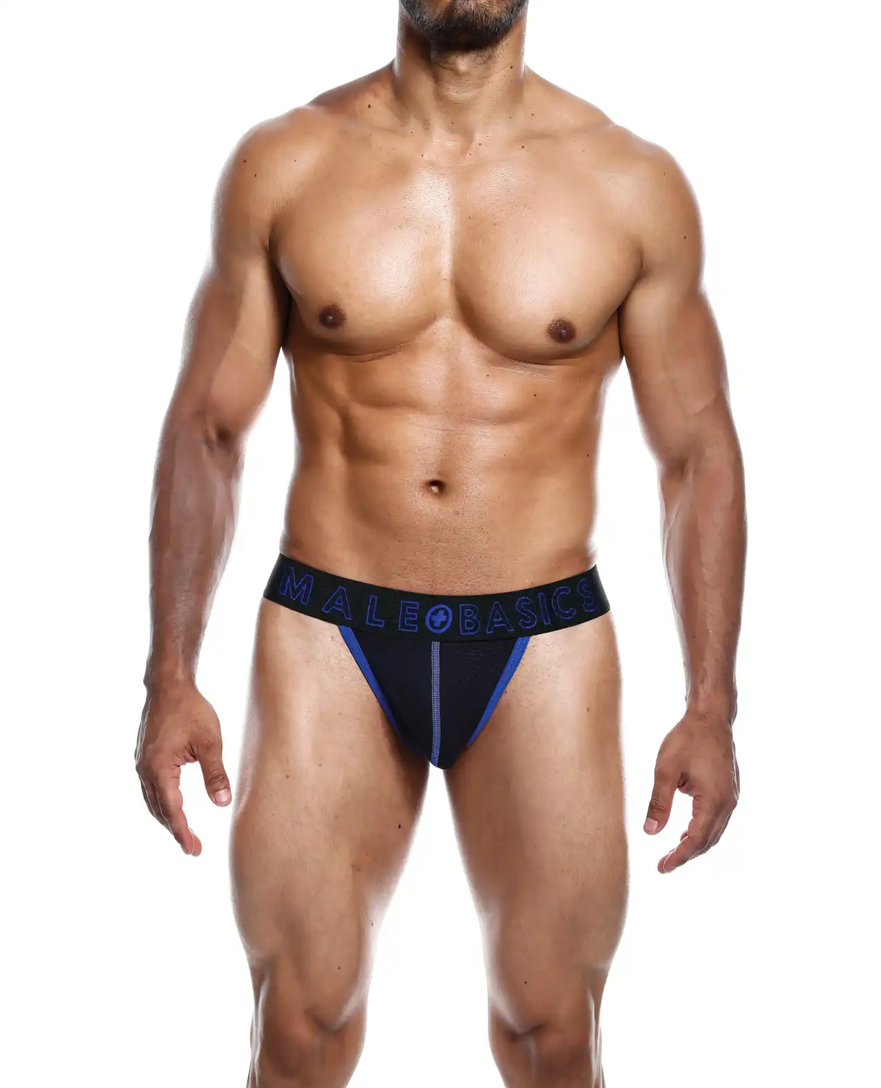 Male Basics Neon Thong Royal 