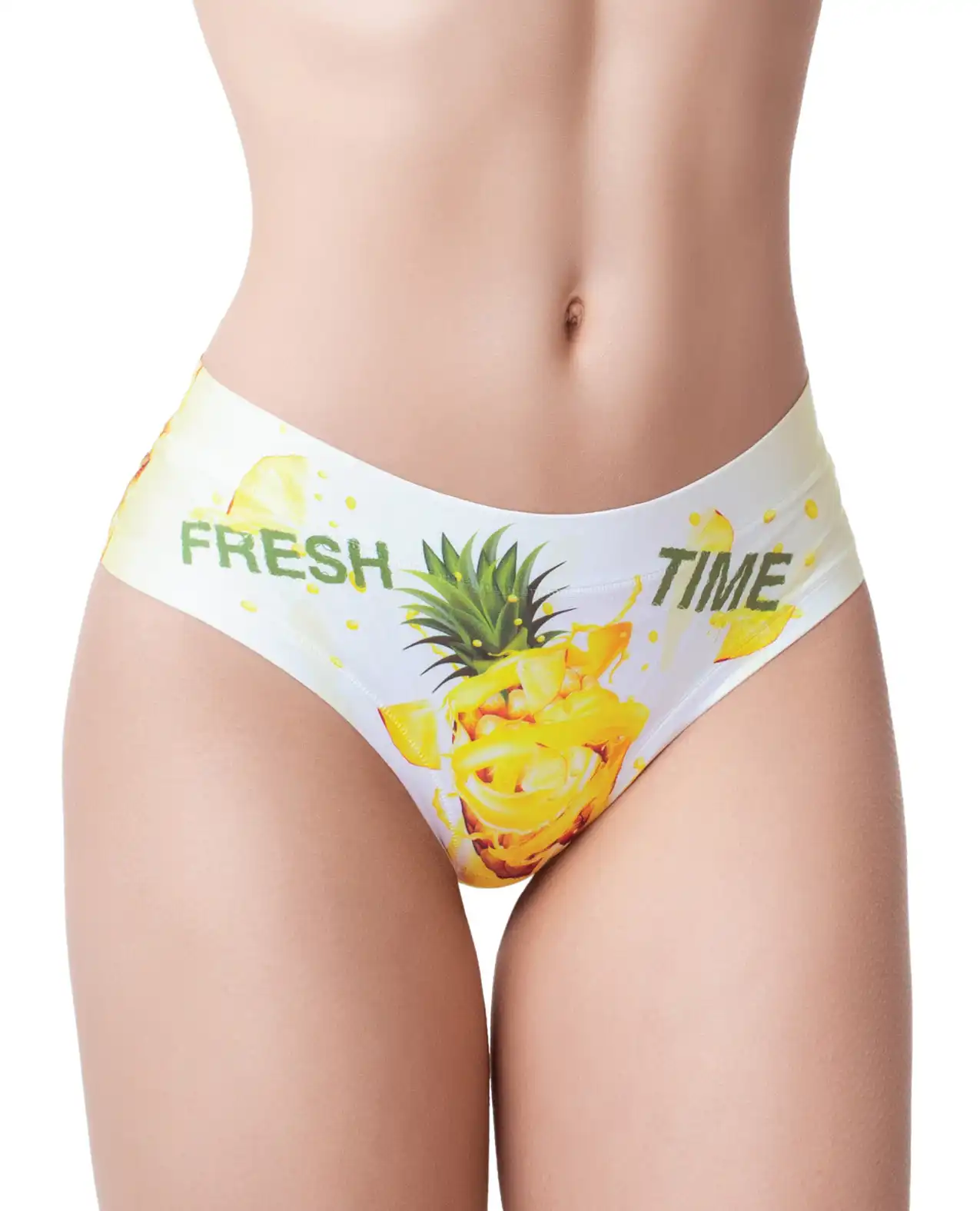 Mememe Fresh Summer Pineapple Printed Slip 