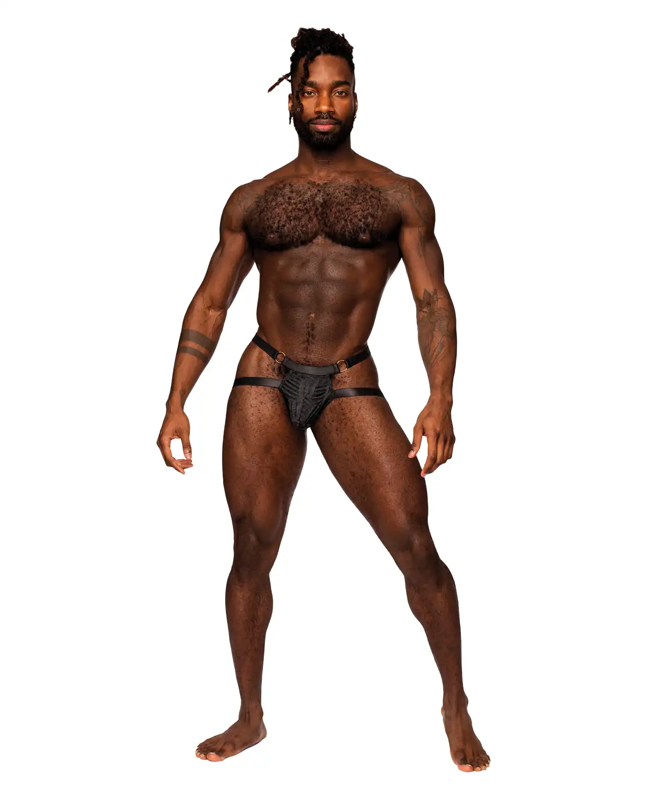 Rude Awakening Mesh Ring Jock Black 