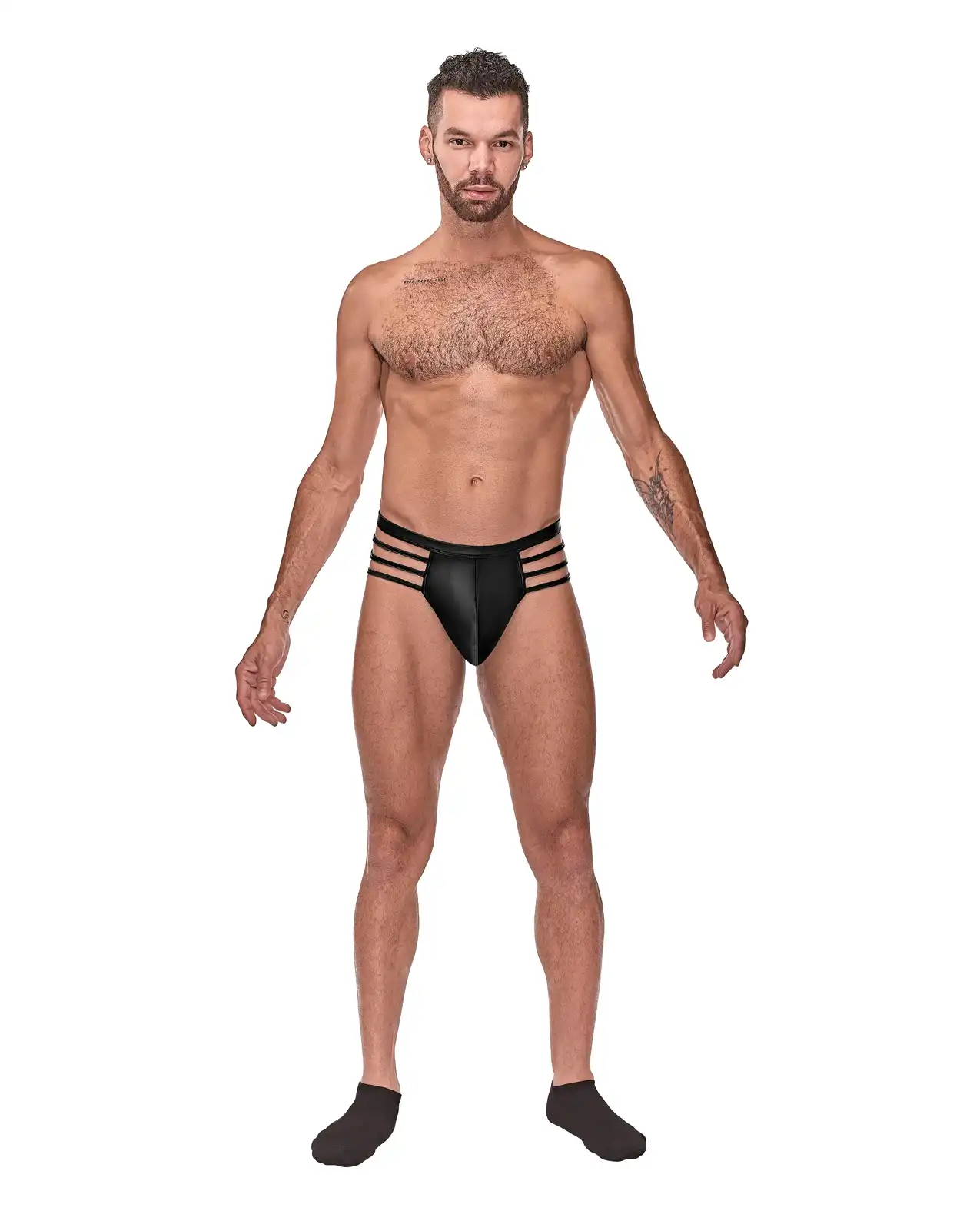 Cage Matte Cage Thong Black 