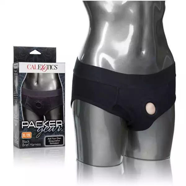 Packer Gear Brief Harness XL/2XL - Black