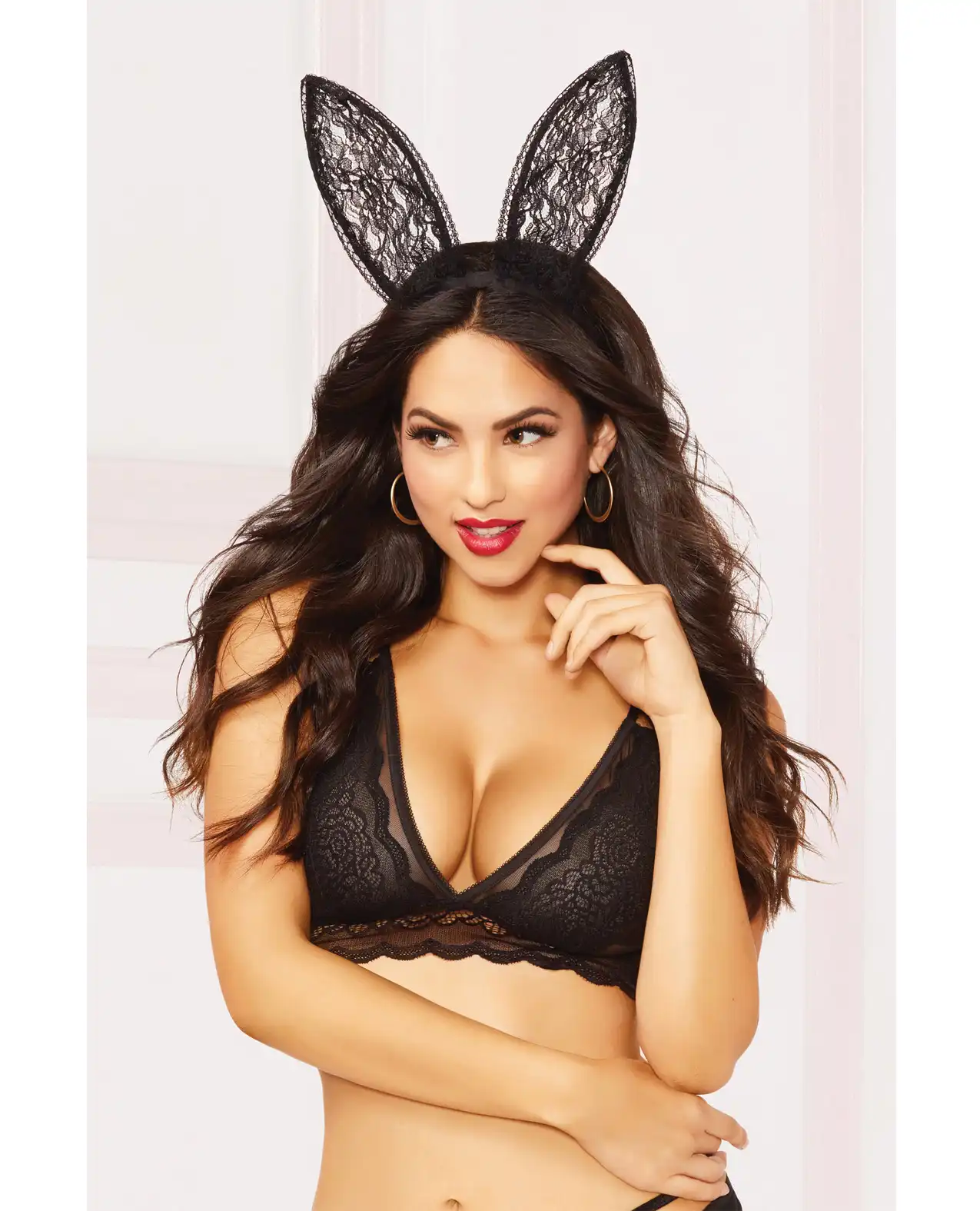 Lace Bunny Ears 